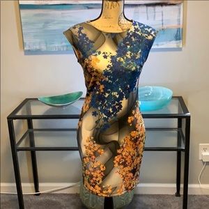 Romeo & Juliet Couture Floral Dress Sz S